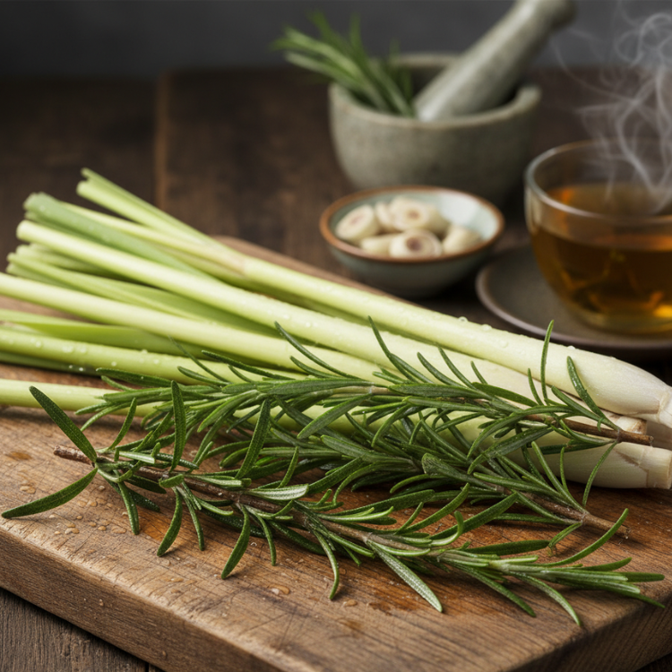 Alecrim e Capim-limão